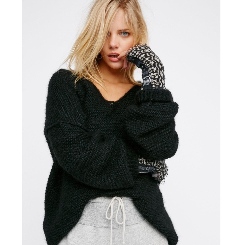 Free People All Mine V-Neck Sweater